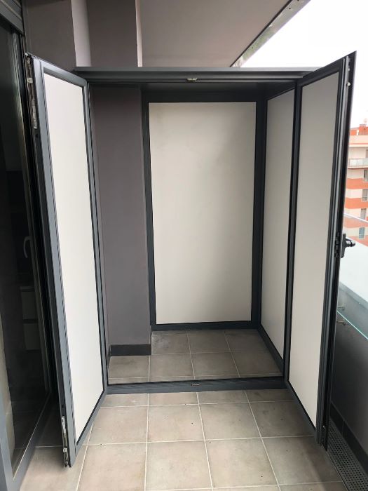 ≫ Comprar armarios de exterior de aluminio para terraza en Madrid